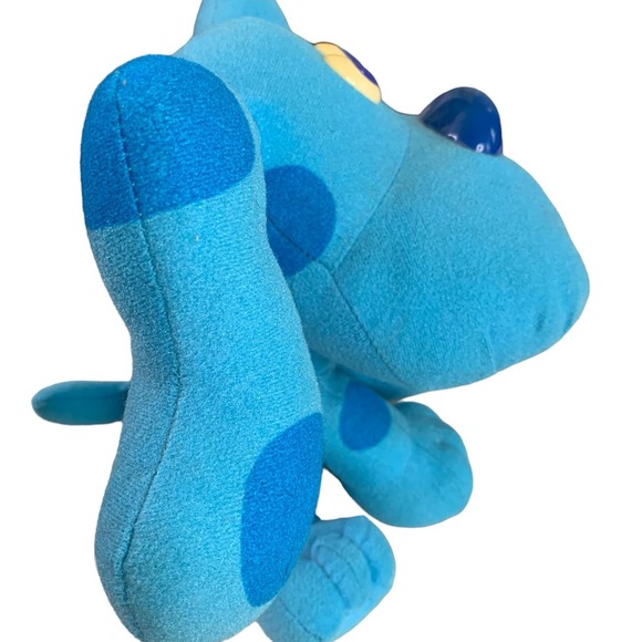 Nick Jr. Vintage 1997 TYCO 7" Plush Blue's Clues Dog Collectible POSE A BLUE - Picture 5 of 7